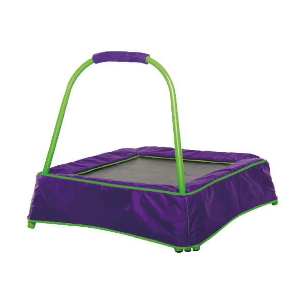 Mini trampoline with handle 004